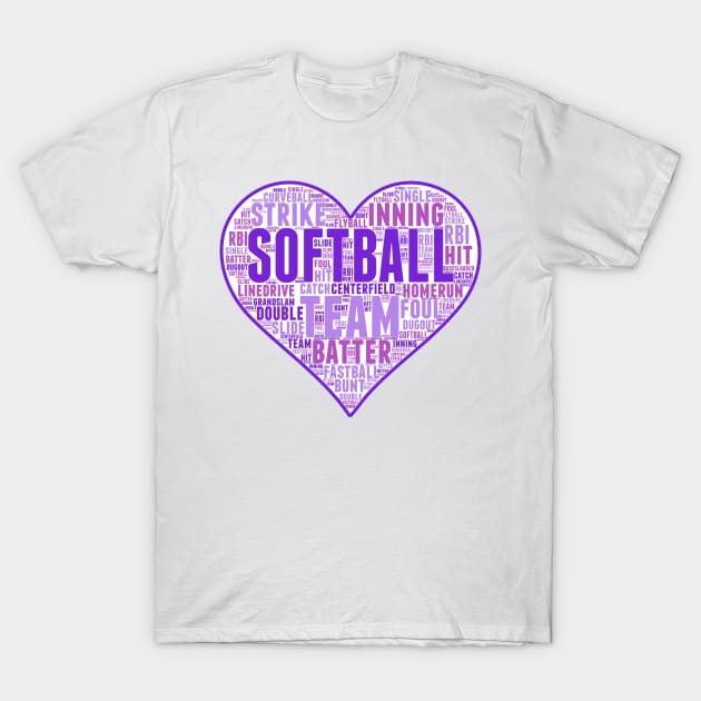 Softball T-Shirt by hcohen2000